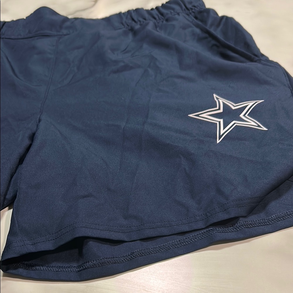 Nike Dri-FIT Navy Blue Cowboys Team Shorts